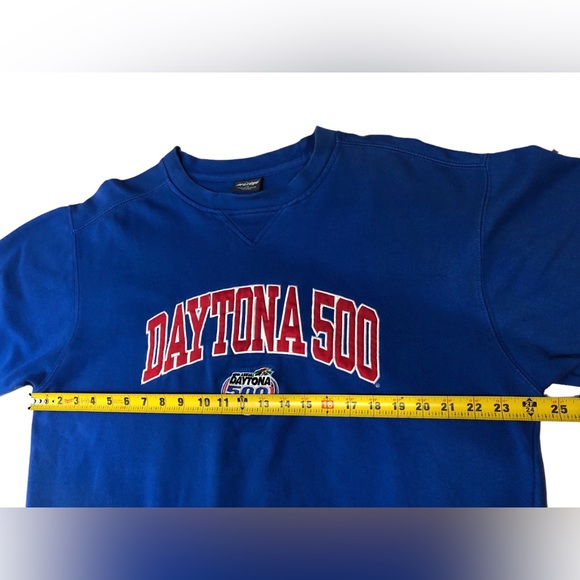 Vtg NASCAR Daytona 500 Embroidered 49th Annual ProEdge Racing Sweatshirt Large - Picture 6 of 11